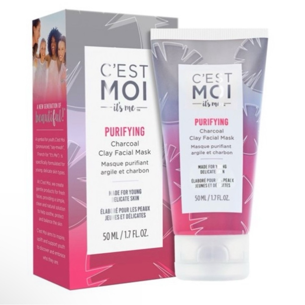C'est Moi Purifying Charcoal Clay Facial Mask